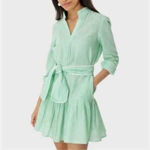 Tuckernuck Mint Green Belted Dress